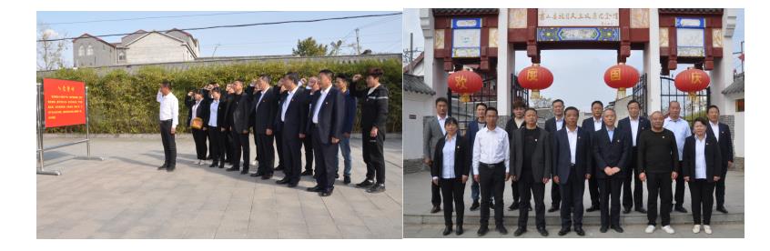 明光酒業黨委與澗溪村黨總支聯合開展“六個一”活動